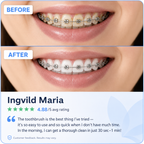 Petal U-Shaped Whitening Toothbrush